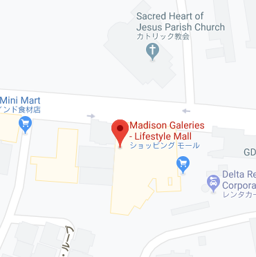Madison Galeries店の地図